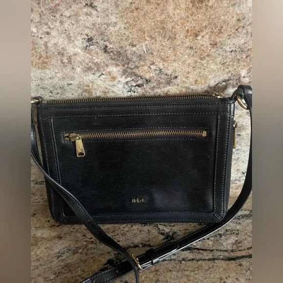 Ralph Lauren genuine leather cross body bag. - Picture 10 of 10